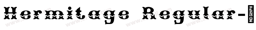 Hermitage Regular字体转换